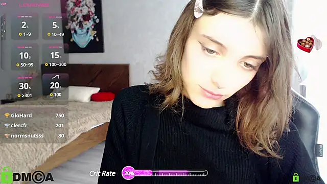 Snapshot of CherryBloom777 chatting on January 22, 2025, 7:25 am CherryBloom777 online show from January 22, 2025, 7:25 am
