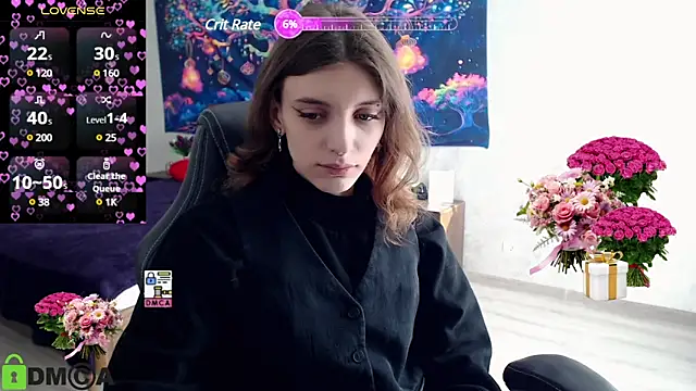 Snapshot of CherryBloom777 chatting on March 8, 2025, 7:27 am CherryBloom777 online show from March 8, 2025, 7:27 am