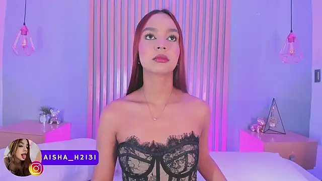 aisha h  online show from September 19, 2025, 8:57 pm