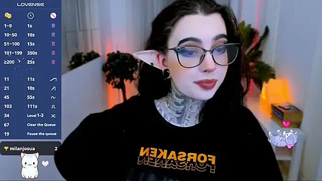 Snapshot of Dixi_Pixi_ chatting on February 7, 2025, 5:41 am Dixi Pixi online show from February 7, 2025, 5:41 am