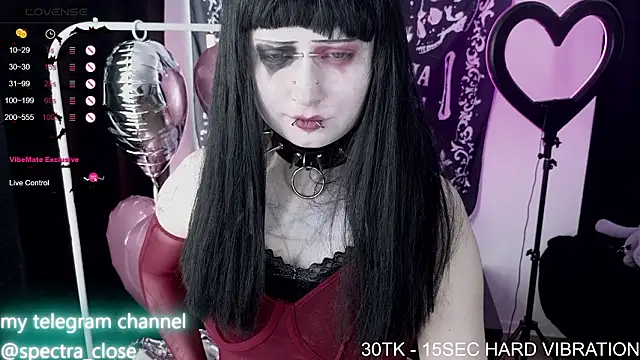 Snapshot of SpectraSirens chatting on February 14, 2026, 11:43 am SpectraSirens online show from February 14, 2026, 11:43 am