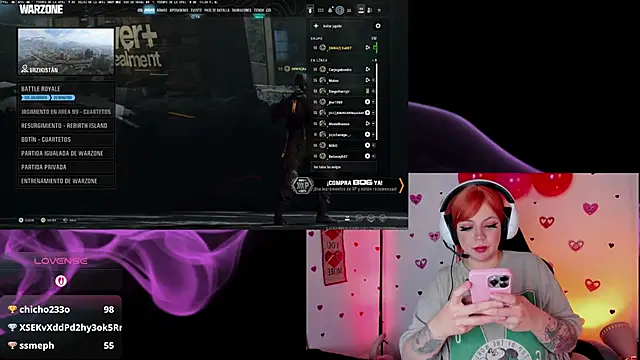 Snapshot of Irinaa_Scarlett chatting on February 13, 2025, 4:32 am Irinaa Scarlett online show from February 13, 2025, 4:32 am