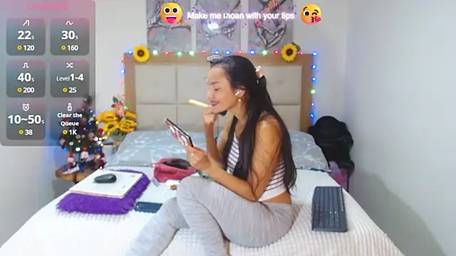 valentina hearts online show from January 6, 2025, 2:04 am