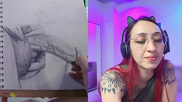 Snapshot of Vermelha_Gremory_ chatting on September 14, 2025, 12:00 am Vermelha Gremory online show from September 14, 2025, 12:00 am