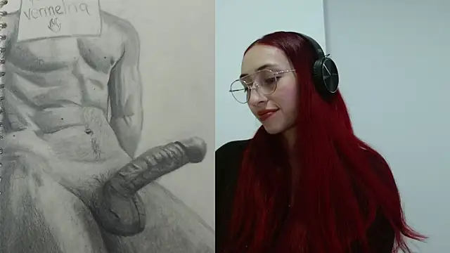 Snapshot of Vermelha_Gremory_ chatting on October 14, 2025, 4:46 am Vermelha Gremory online show from October 14, 2025, 4:46 am