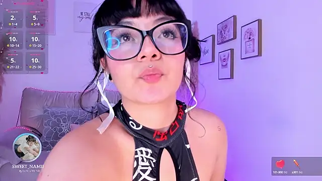 Sweet Namii online show from October 1, 2025, 10:35 pm