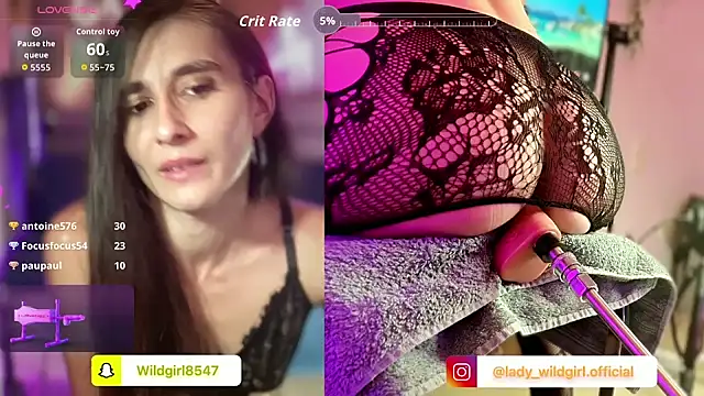 Snapshot of WildgirlShow chatting on June 17, 2026, 9:36 pm WildgirlShow online show from June 17, 2026, 9:36 pm