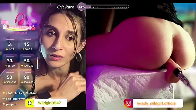 WildgirlShow online show from May 21, 2026, 9:34 pm