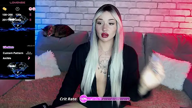 Eva Evile online show from April 16, 2026, 10:05 am