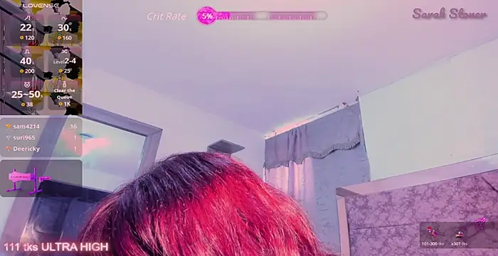 Snapshot of Sarah-Stoner chatting on March 13, 2025, 7:28 pm Sarah-Stoner online show from March 13, 2025, 7:28 pm
