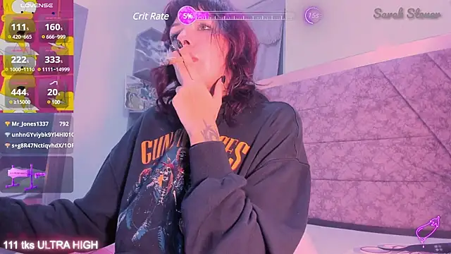 Snapshot of Sarah-Stoner chatting on March 9, 2025, 7:12 am Sarah-Stoner online show from March 9, 2025, 7:12 am