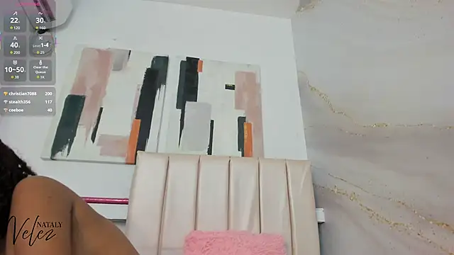 nataly velez online show from October 14, 2025, 12:44 am