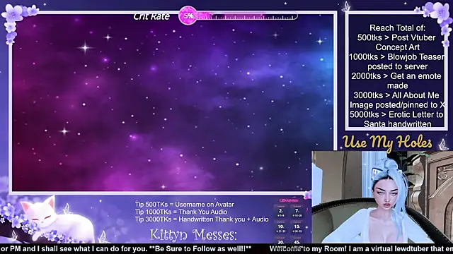 Snapshot of SassyKittyn chatting on December 12, 2024, 6:14 am SassyKittyn online show from December 12, 2024, 6:14 am