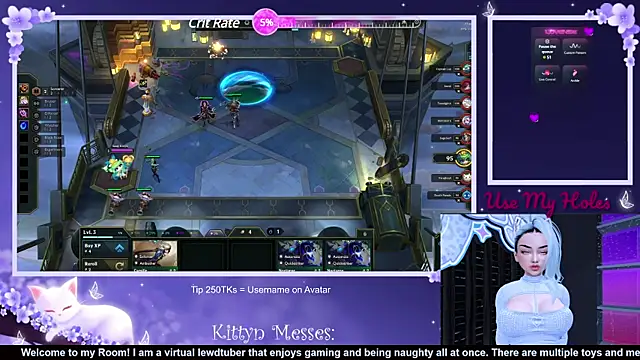 Snapshot of SassyKittyn chatting on December 31, 2024, 6:27 am SassyKittyn online show from December 31, 2024, 6:27 am