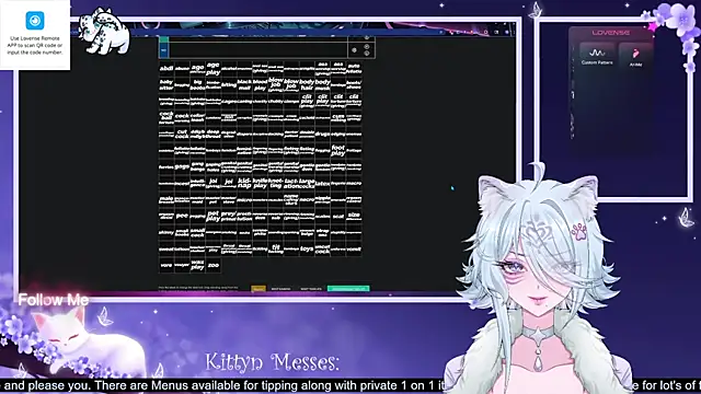 Snapshot of SassyKittyn chatting on October 30, 2025, 6:12 am SassyKittyn online show from October 30, 2025, 6:12 am