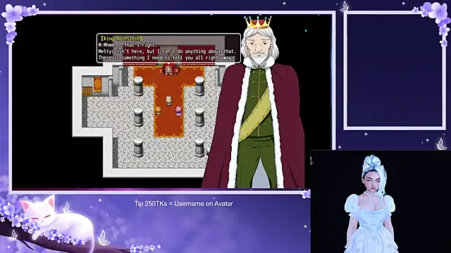 Snapshot of SassyKittyn chatting on January 9, 2025, 6:17 am SassyKittyn online show from January 9, 2025, 6:17 am