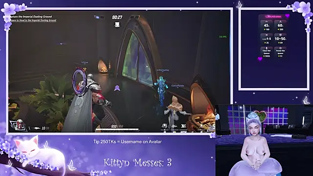 Snapshot of SassyKittyn chatting on February 13, 2025, 8:38 am SassyKittyn online show from February 13, 2025, 8:38 am