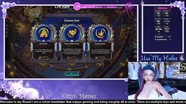 Snapshot of SassyKittyn chatting on December 3, 2024, 6:21 am SassyKittyn online show from December 3, 2024, 6:21 am