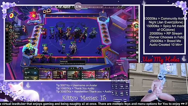 Snapshot of SassyKittyn chatting on December 12, 2024, 9:19 am SassyKittyn online show from December 12, 2024, 9:19 am