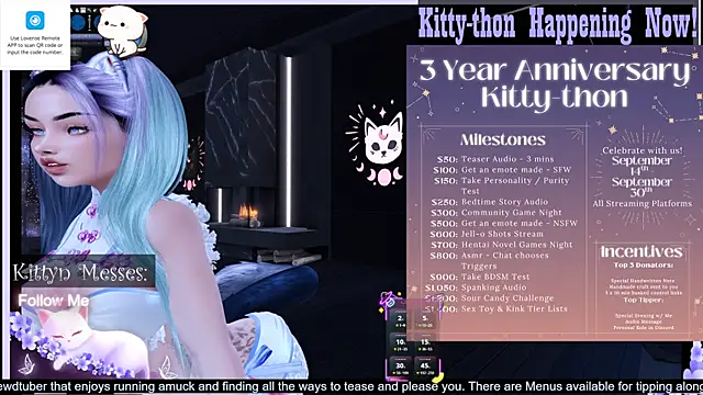 Snapshot of SassyKittyn chatting on September 15, 2025, 4:35 am SassyKittyn online show from September 15, 2025, 4:35 am