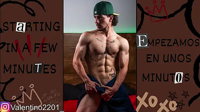 Valentino Xander online show from April 18, 2026, 12:57 am