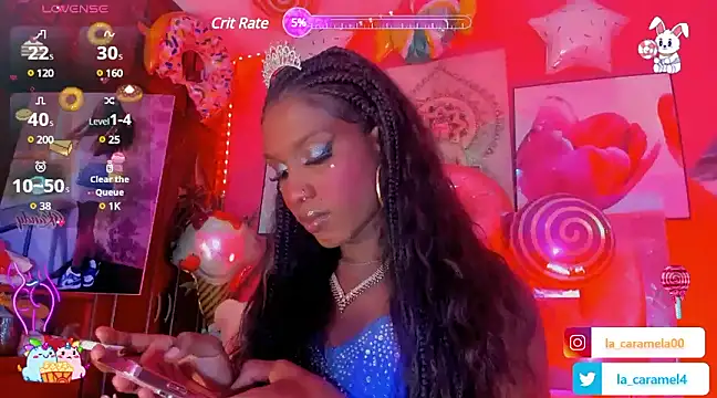Snapshot of Dulcee_kandy chatting on March 12, 2025, 12:47 pm Dulcee kandy online show from March 12, 2025, 12:47 pm