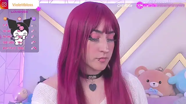 Snapshot of Violettbloss chatting on March 12, 2025, 9:24 pm Violettbloss online show from March 12, 2025, 9:24 pm