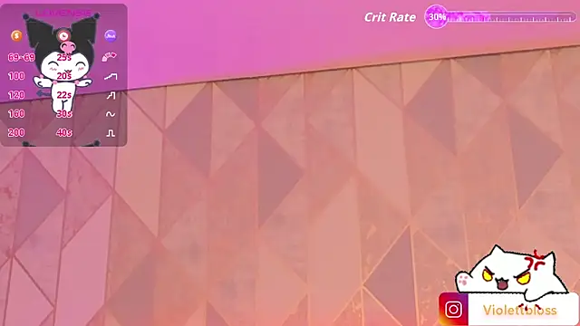 Snapshot of Violettbloss chatting on February 25, 2026, 3:40 am Violettbloss online show from February 25, 2026, 3:40 am