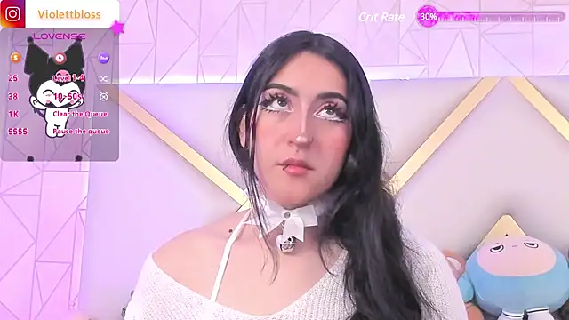 Snapshot of Violettbloss chatting on March 6, 2025, 9:31 pm Violettbloss online show from March 6, 2025, 9:31 pm