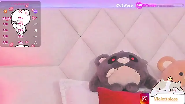 Snapshot of Violettbloss chatting on November 19, 2025, 3:06 am Violettbloss online show from November 19, 2025, 3:06 am