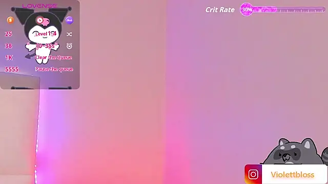 Snapshot of Violettbloss chatting on September 9, 2025, 3:38 am Violettbloss online show from September 9, 2025, 3:38 am