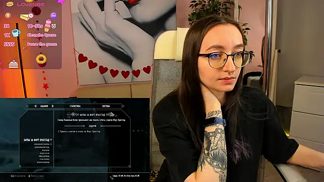 ShiroHeby online show from February 15, 2025, 5:17 pm