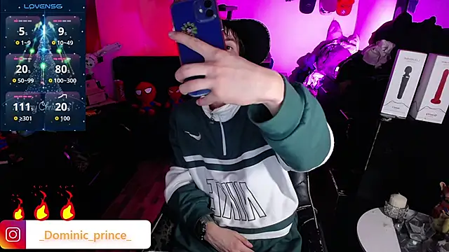 DominicPrince online show from January 9, 2026, 9:38 am