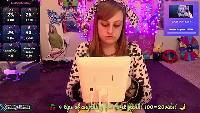 Snapshot of BabyZelda chatting on January 14, 2025, 3:53 am BabyZelda online show from January 14, 2025, 3:53 am