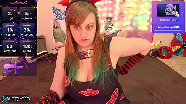 Snapshot of BabyZelda chatting on January 22, 2025, 1:21 pm BabyZelda online show from January 22, 2025, 1:21 pm