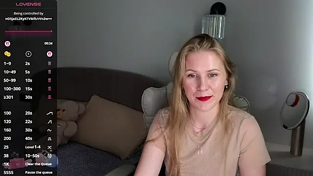 IsabelAllen online show from July 29, 2026, 10:03 am