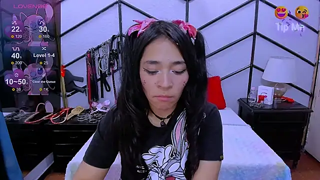 AlanaLuck online show from March 14, 2025, 9:43 pm