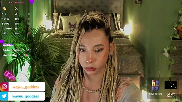 Snapshot of wayuu-goddess chatting on January 22, 2025, 4:12 pm wayuu-goddess online show from January 22, 2025, 4:12 pm