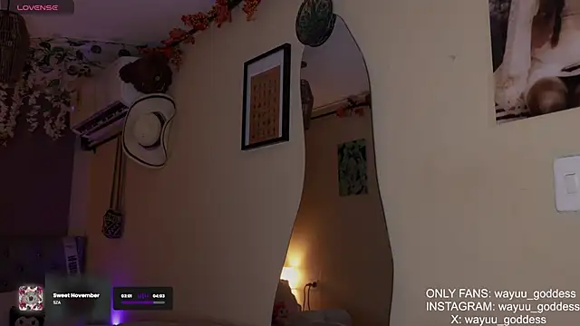 Snapshot of wayuu-goddess chatting on November 20, 2025, 12:17 pm wayuu-goddess online show from November 20, 2025, 12:17 pm