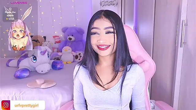 Snapshot of urfavprettygirl chatting on June 20, 2026, 1:32 am urfavprettygirl online show from June 20, 2026, 1:32 am