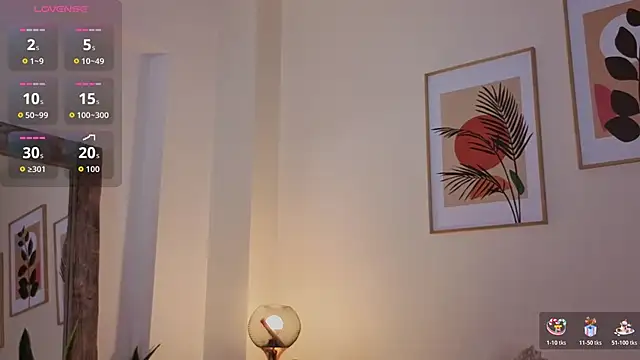 DahianaWalcott online show from October 17, 2025, 7:15 pm