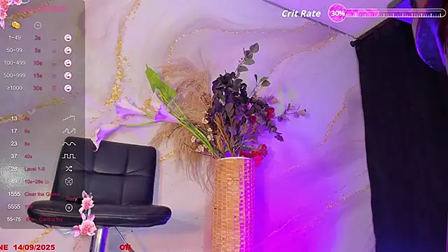 Karla-Ebony online show from September 14, 2025, 1:44 pm