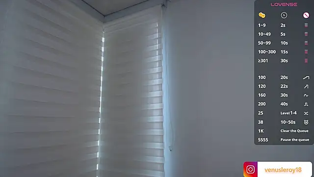 venusleroy  online show from March 15, 2025, 10:00 pm