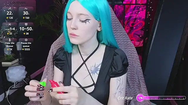 Snapshot of Crackling_Tatii chatting on February 19, 2025, 9:03 pm Crackling Tatii online show from February 19, 2025, 9:03 pm