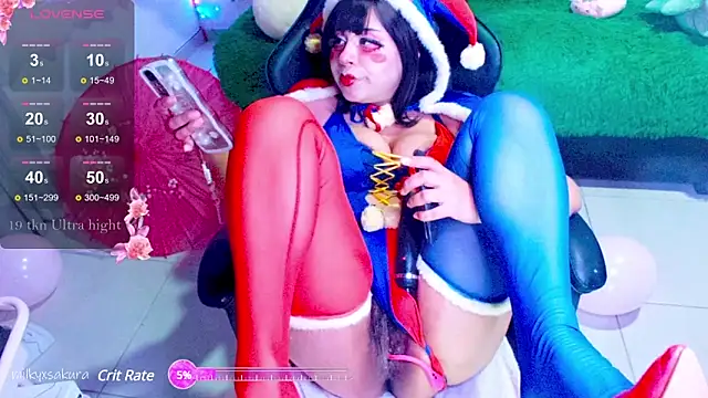 MilkyXSakura online show from February 13, 2025, 6:52 am