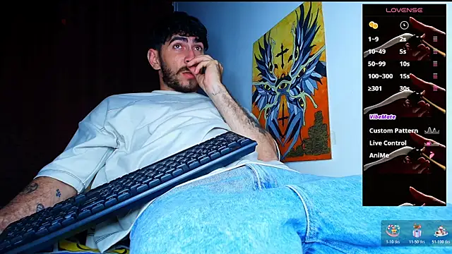 Thomass00 online show from January 13, 2026, 12:25 am