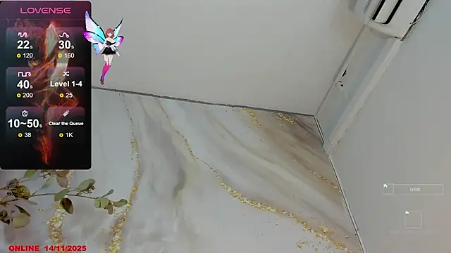 Naughty Lizeth online show from November 14, 2025, 8:56 pm