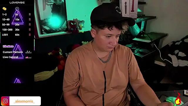  AlexMorris online show from November 25, 2025, 5:52 am