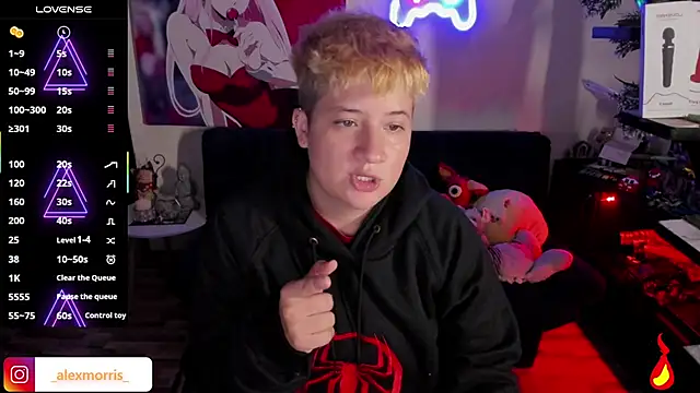  AlexMorris online show from October 21, 2025, 5:07 am