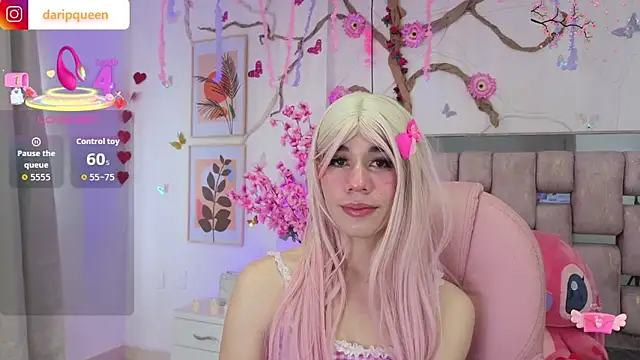 DaripQueen online show from March 11, 2026, 2:55 pm